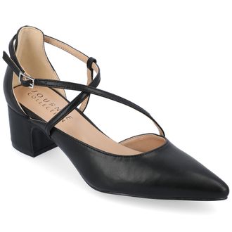 Journee Collection Women & apos;s Galvinn Medium and Wide Width Pumps