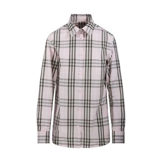 Burberry Emma Check Shirt - female - Burberry - Casual Shirts - Multicolor - 2XS - Shirts
