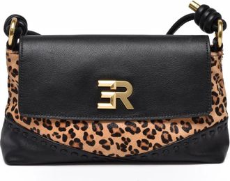 Ermanno Scervino Tassen, Dames, Zwart, ONE Size, Leer, Alicia Schoudertas