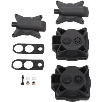 OEM Kit De Reparaci&oacute;n De Diafragma Para Bomba De Aire Hiblow Hp100 Hp120 - 14 Piezas - Goma De Alta Calidad - F&aacute;cil Instalaci&oacute;n - Crezuo