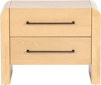 Safavieh Couture Katrina Wood 2 Drawer Nightstand