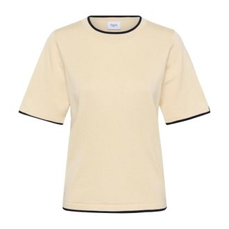 Saint Tropez Gebreide kleding - Dames - Truien - Beige - Maat: XL