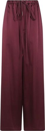 Ann Demeulemeester Broeken, Dames, Rood, S, Polyester, Nevi Loungebroek