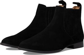 Jack Rogers Pippa 141211BT10 Bootss Black Suede Ankle Bootie JZZ1143