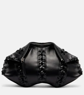 Alexander McQueen Manta Small leather shoulder bag