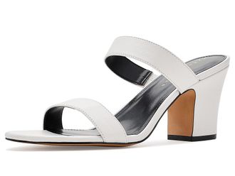 Marc Fisher Jessey Womens Dress Sandals Ivory Leather : 7.5 M