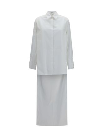 Alaia Womens Shirt Cotton Poplin White