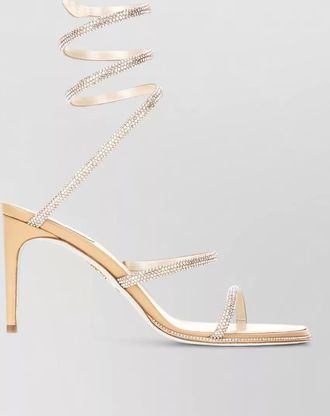 Rene Caovilla satin sandals