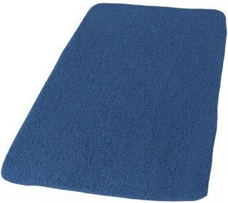 Trade Shop Trade Shop - Tappeto Tappetino In Tessuto Per Arredo Bagno Casa 45 X 75 Cm Colore Blu 69906