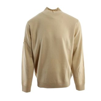 Fred Perry Turtlenecks, male, Beige, Size: XL K6517 Turtleneck