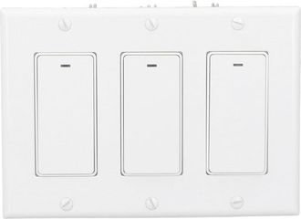 OEM Interruptor De Pared Wifi Inteligente, Control Remoto Por Voz, Unipolar, 3 Interruptores, Ac100-240v