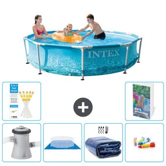 Intex Piscina Con Estructura Redonda - 305x76 Cm - 7-piezas S220