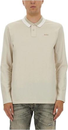 HUGO BOSS Hombre, Camisetas, Beige, Talla: 2XL
