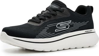 Skechers Go Walk Arch Fit N-Joy Mens Walking Shoes Black/White : 11.5 D - Medium