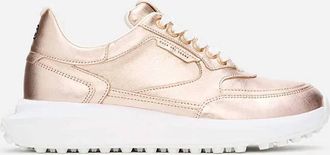 Duca Del Cosma Womens Waterproof Golf Shoes In Rose Gold/white