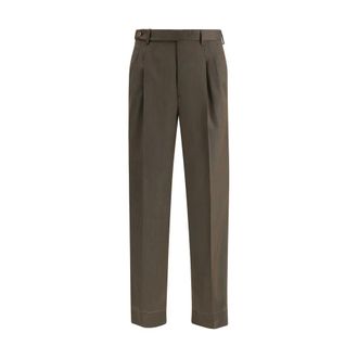 Brioni Uomo, Pantaloni, Marrone, XL, new