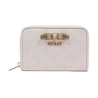Guess Wallets & Cardholders, female, Beige, Size: ONE SIZE Anise SLG Medium Zip