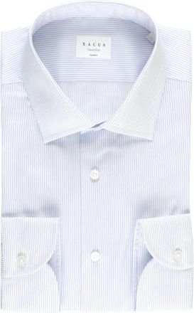 Xacus Camicia a righe in cotone - Blu