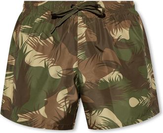 Moschino Zwembroek - Heren - Strandmode - Groen - S - Badmode