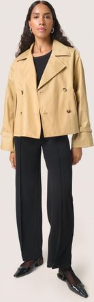 Soaked In Luxury Jas Oversize fit Curds & Whey beige