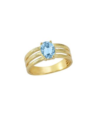 I.Reiss Company 14K 1.50 Ct. Tw. Blue Topaz Cocktail Ring