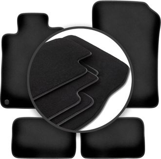 OEM Alfombrillas Premium Para Mercedes Sl R129 Roadster (1998-2002)