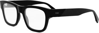 Fendi Accessoires, unisex, Zwart, ONE Size, Fe 50089I Optisch Montuur