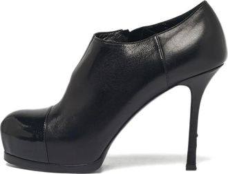 Saint Laurent Stivali Tribute in pelle - Nero