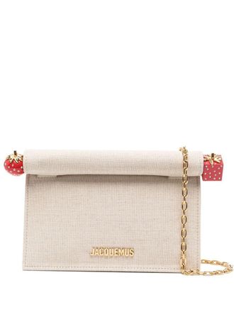 Jacquemus La Pochette Rond Carré Clutch