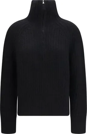 Allude Black Cashmere Womens Sweater
