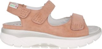 Mephisto Schoenen, Dames, Oranje, 41 EU, Suède, Comfortabele wandelsandaal - Oranje