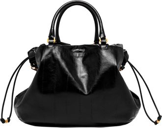 Gianni Chiarini Womens Leather Handbag Morgana Black Handbags Hand Bags