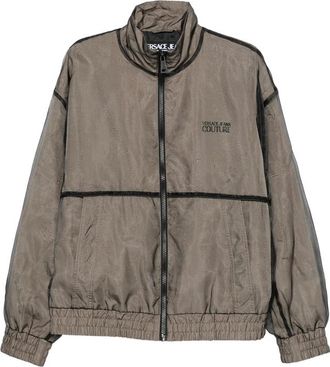 Versace Jeans Couture Logo-print Zip-up Jacket