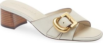Marc Jacobs The Doll Buckle Slide Sandal in White at Nordstrom, Size 11Us