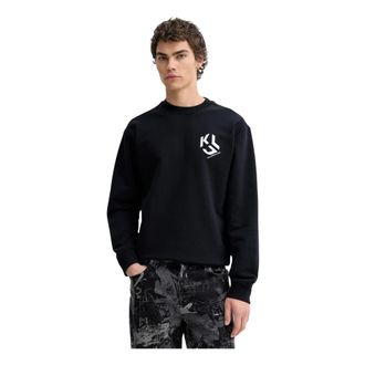 Karl Lagerfeld Hoodies & sweatvesten, Heren, Zwart, M, Sweatshirts