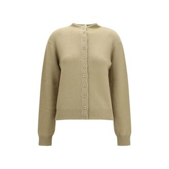 Christophe Lemaire Beige Cashmere Womens Cardigan