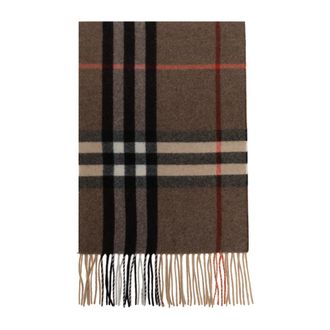 Burberry Sciarpa in cashmere a quadri - - Accessories - unisex - Marrone - ONE SIZE