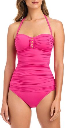 Bleu Rod Beattie Bleu Rod Beattie Snap To It Bandeau Tankini