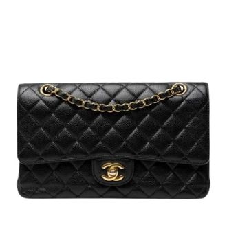 Chanel Pre-owned Vintage Shoulder Bag - Dames - Vintage Schoudertas - Zwart - ONE Size - Vintage