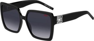 HUGO BOSS HG 1285/S 807 Zonnebril - Dames - Zonnebrillen - Zwart - 56 MM - Accessoires