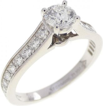 Cartier Platinum Platinum 950 Band Ring (Pre-Owned)