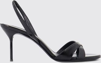 PARIS TEXAS Sandali slingback Lidia in pelle verniciata con tacco medio