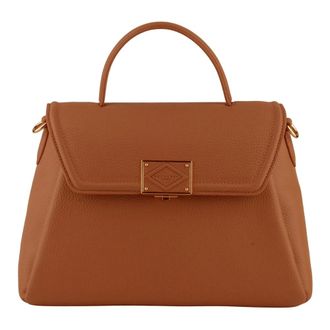 Pourchet Carat Handtas - Dames - Tassen - Bruin - Maat: ONE Size Leer