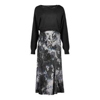 Desigual Vestido Dubrovnik 2 en 1 - Dresses - Mujer - Negro - XL