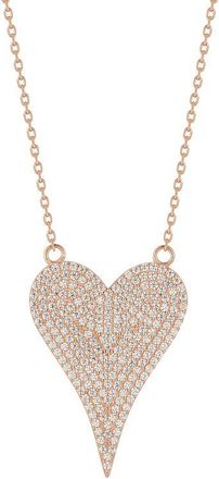 Sphera Milano 14K Gold Plated Cz Necklace