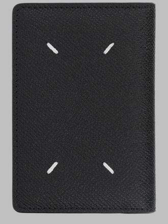 Maison Margiela Leather Card Case - Black