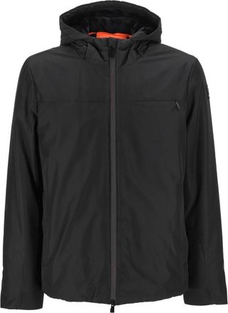Suns Velours Zwarte Jas - Heren - Zomerjassen - Zwart - L - Jassen