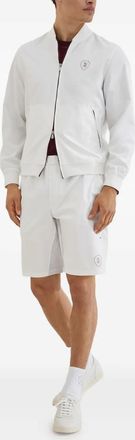 Brunello Cucinelli Shorts con vita elasticizzata - Bianco