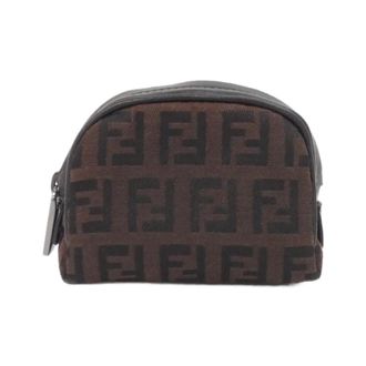 Fendi Black Canvas Pouch (Pre-Owned)