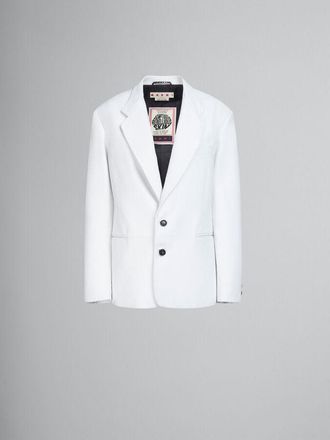 Marni Womens Lily White Tailored Blazer, Size 8